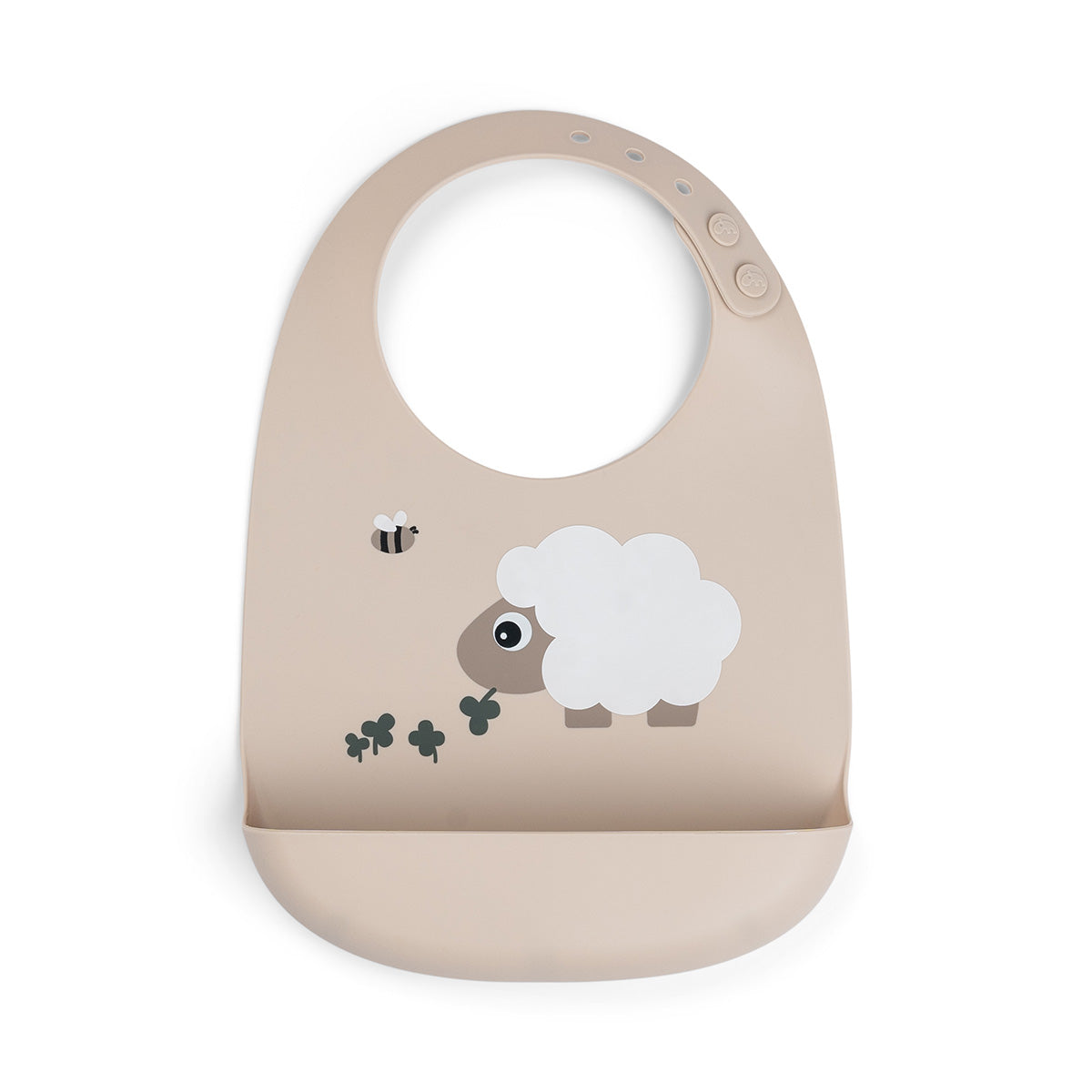 Silicone bib Sheepy